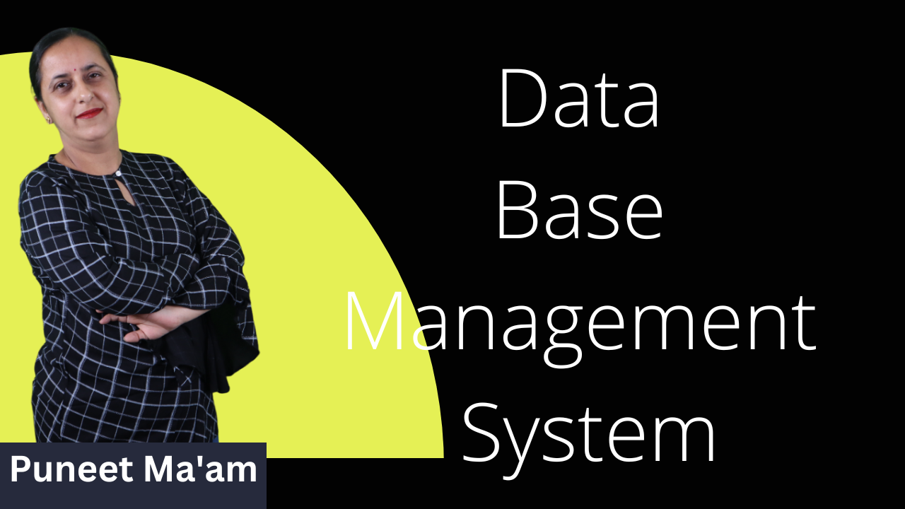 DataBase Management System Part-one