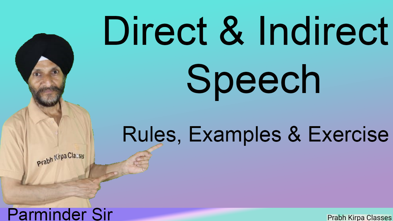 The Art of Direct and Indirect Speech Demystified