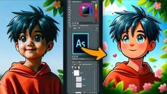Photoshop: Turning Photograph Into Cartoon