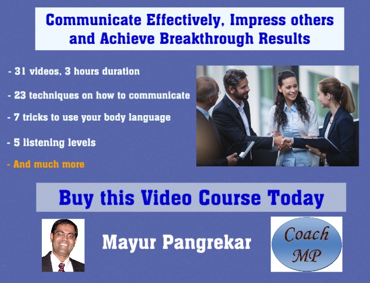 Communicate Effectively, Impress others and Achieve Breakthrough Results