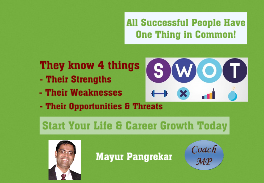 Personal SWOT analysis & Grow in Your Career
