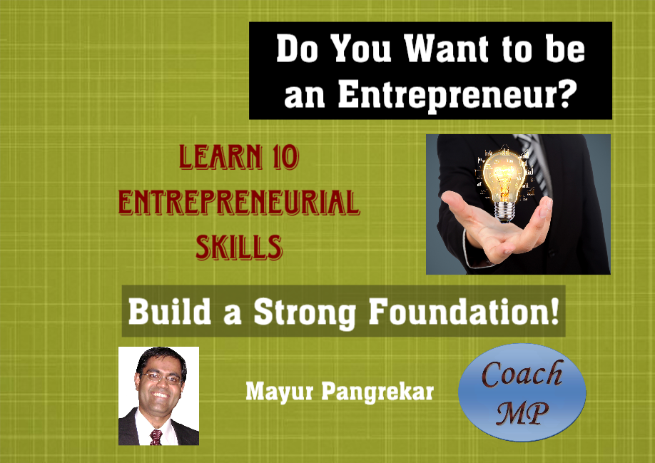 Learn 10 entrepreneurial skills
