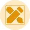 B.A logo